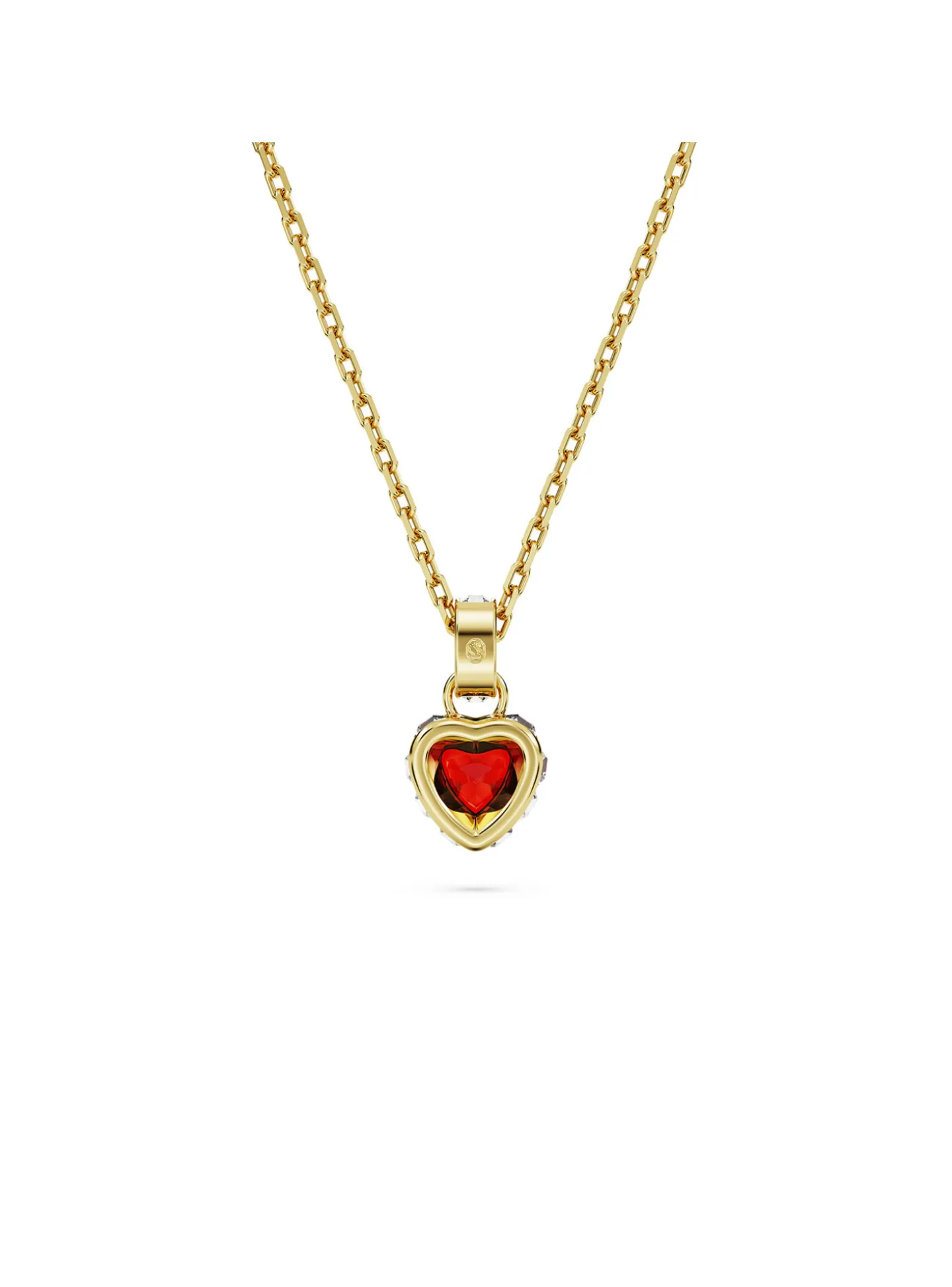 Collier Swarovski Chroma coeur rouge