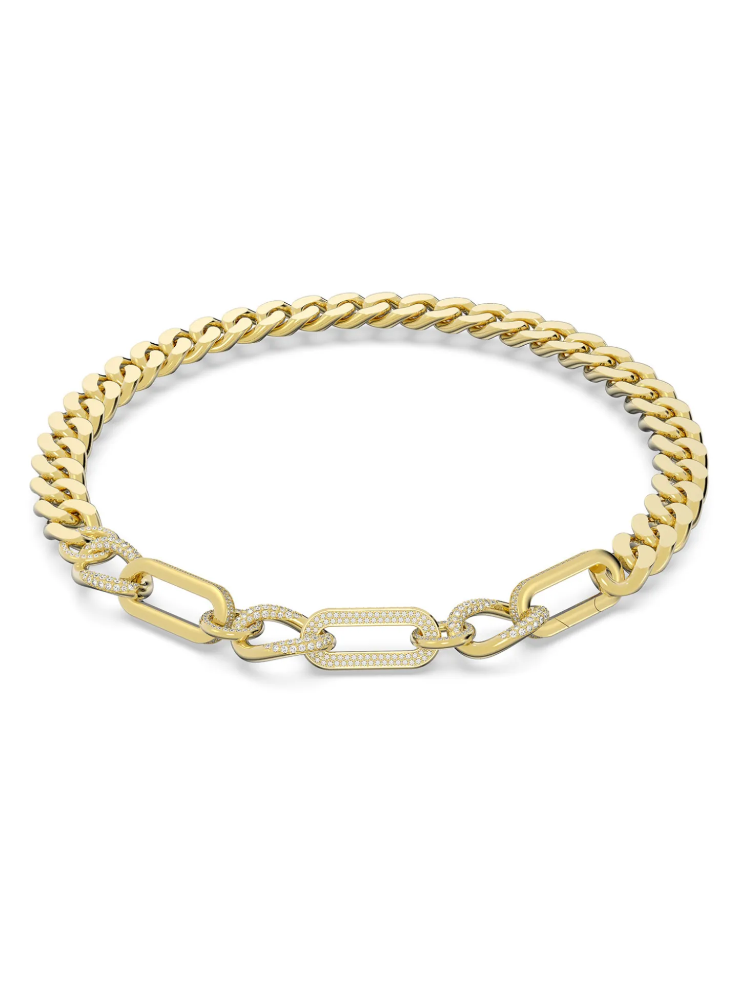 Collier Swarovski Dextera doré L
