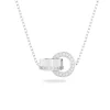 Collier Swarovski Hollow argenté