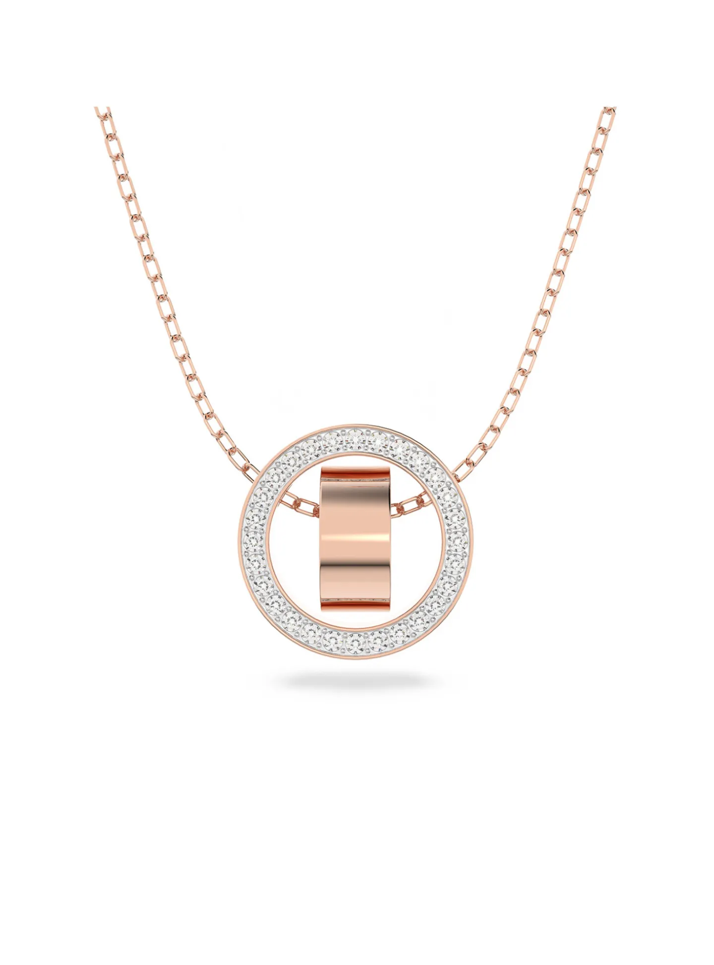 Collier Swarovski Hollow rosé