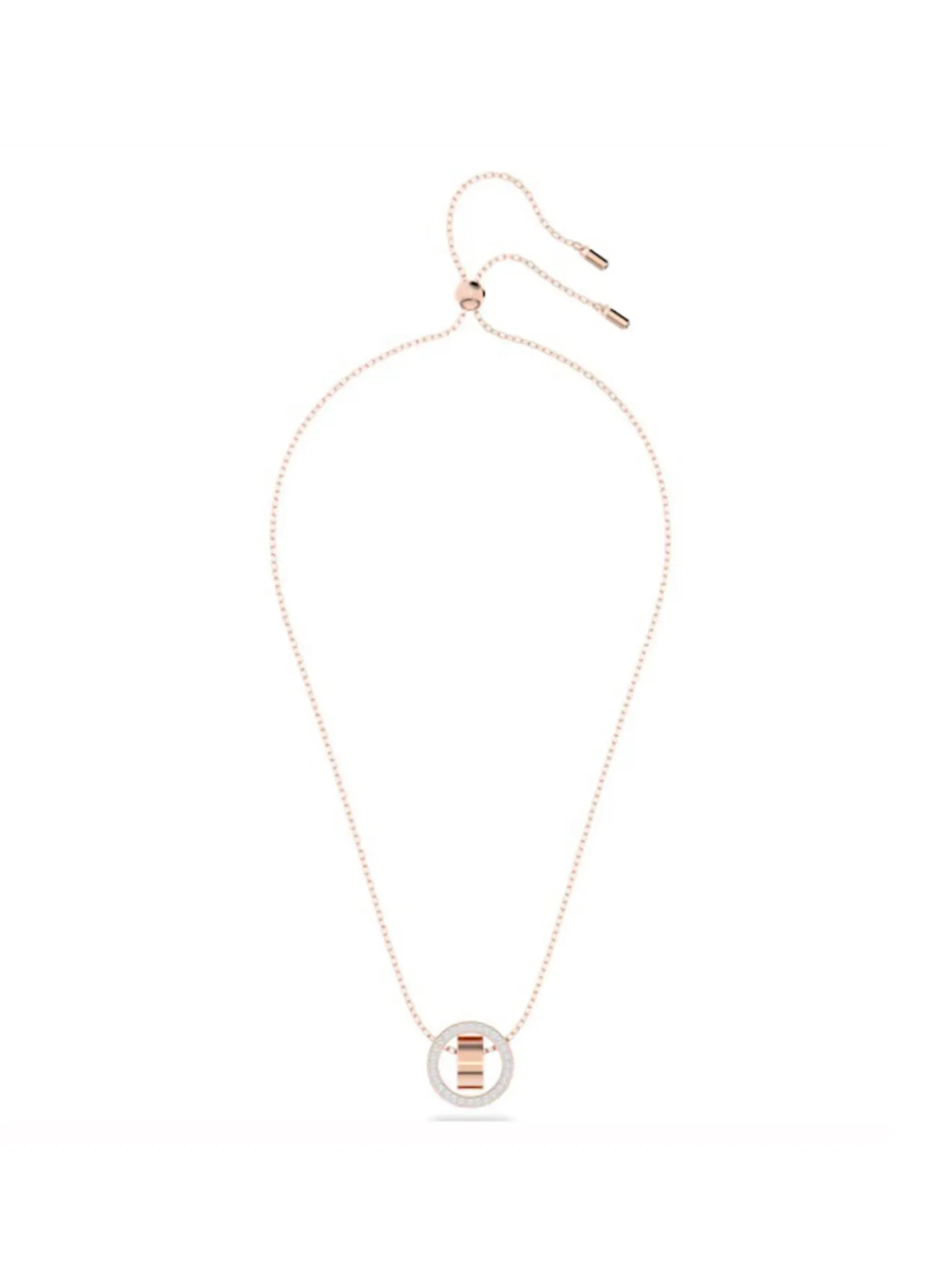 Collier Swarovski Hollow rosé