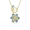 Collier Swarovski Idyllia doré fleur