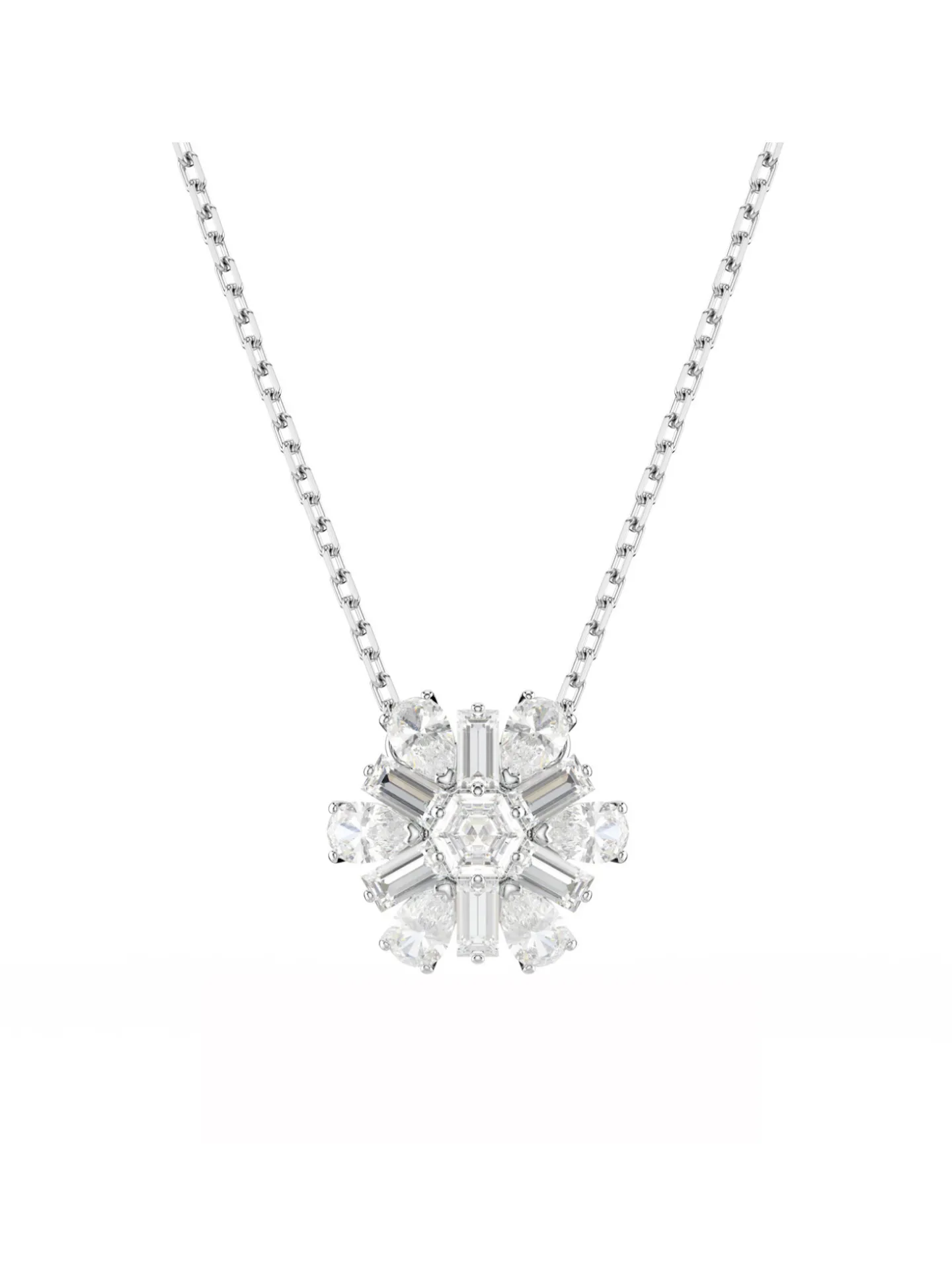 Collier Swarovski Idyllia fleur blanche