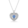 Collier Swarovski Idyllia coeur bleu