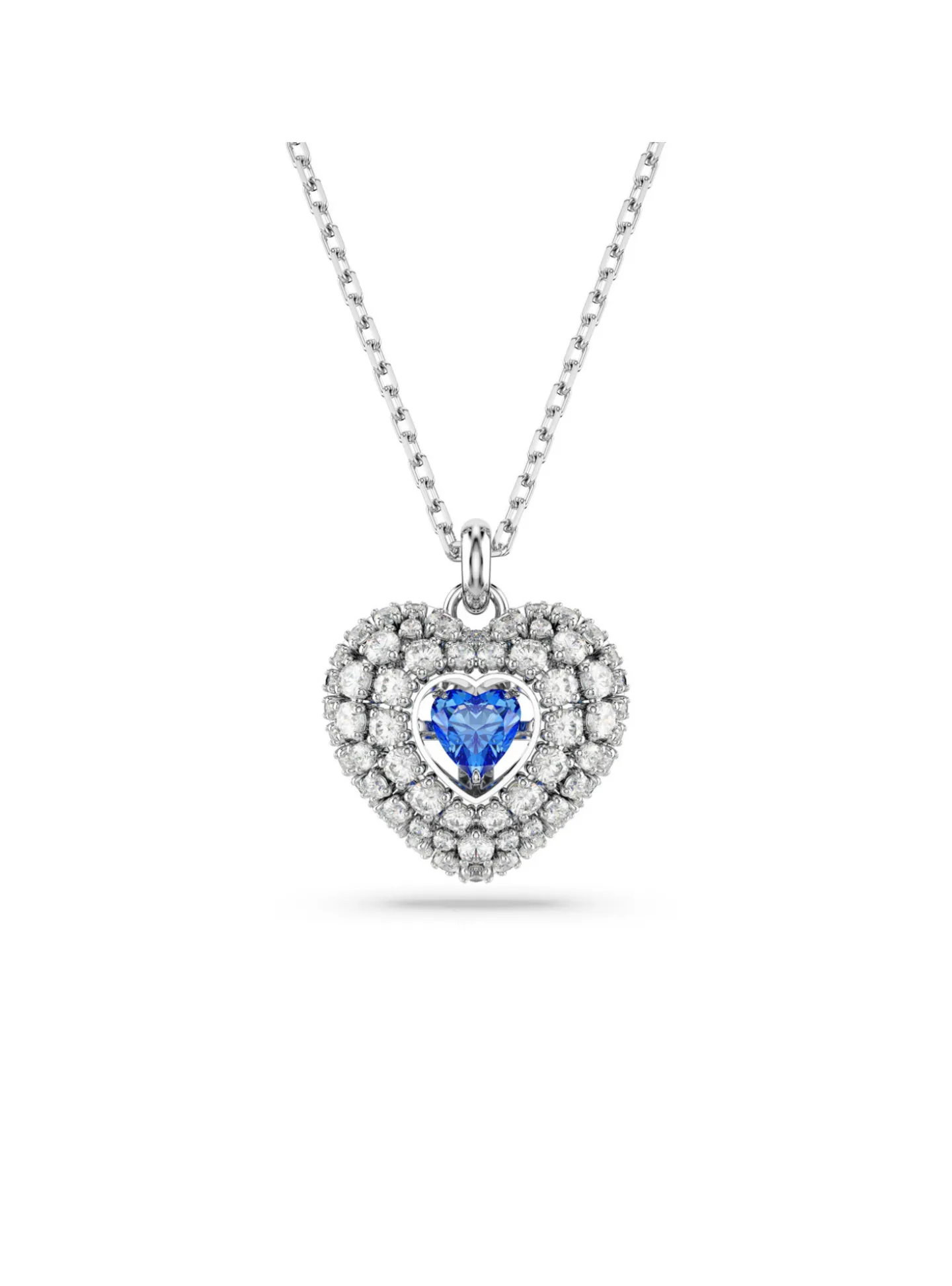 Collier Swarovski Idyllia coeur bleu