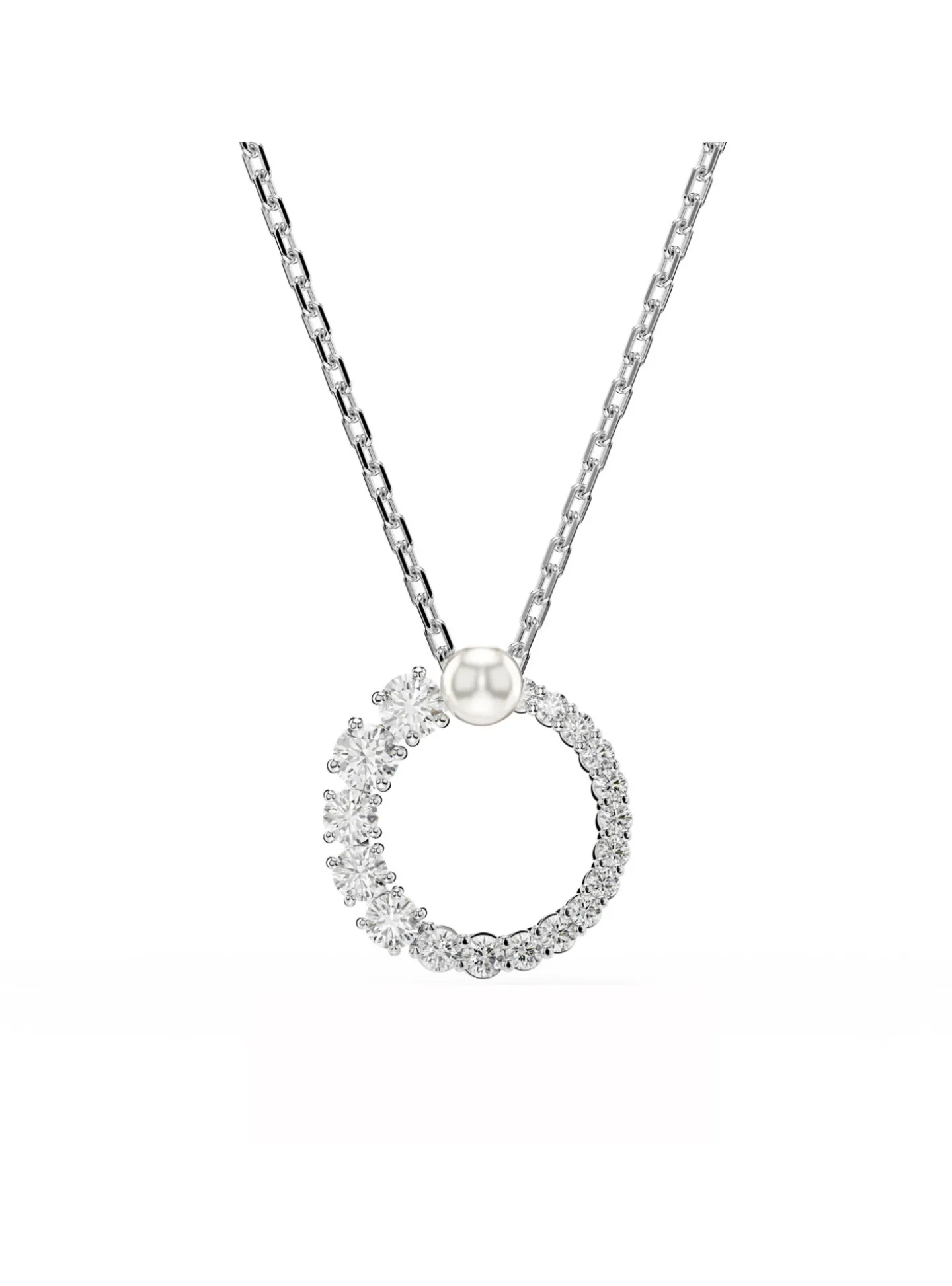 Collier Swarovski Matrix perle de cristal