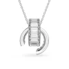 Collier Swarovski Matrix plaqué argent
