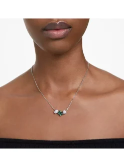 Collier Swarovski Mesmera cristal vert