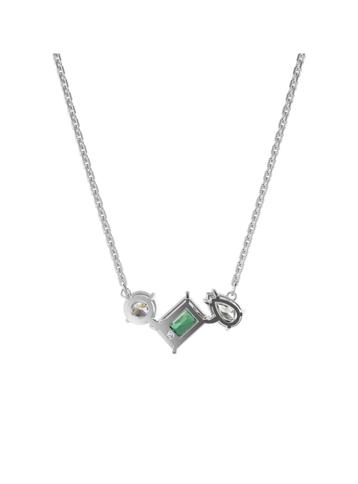 Collier Swarovski Mesmera cristal vert