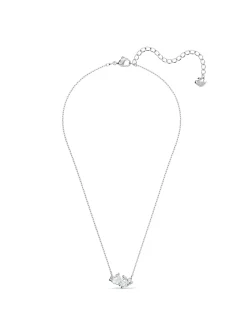 Collier Swarovski Mesmera double coeur