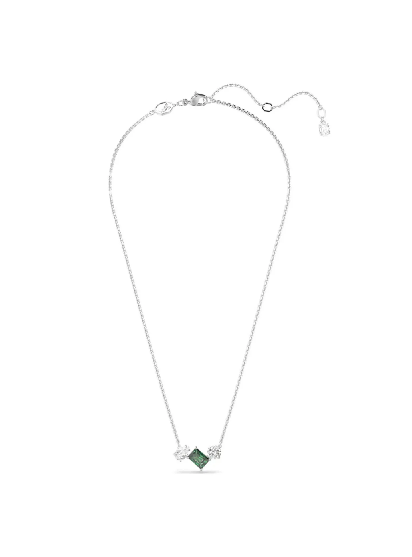 Collier Swarovski Mesmera cristal vert