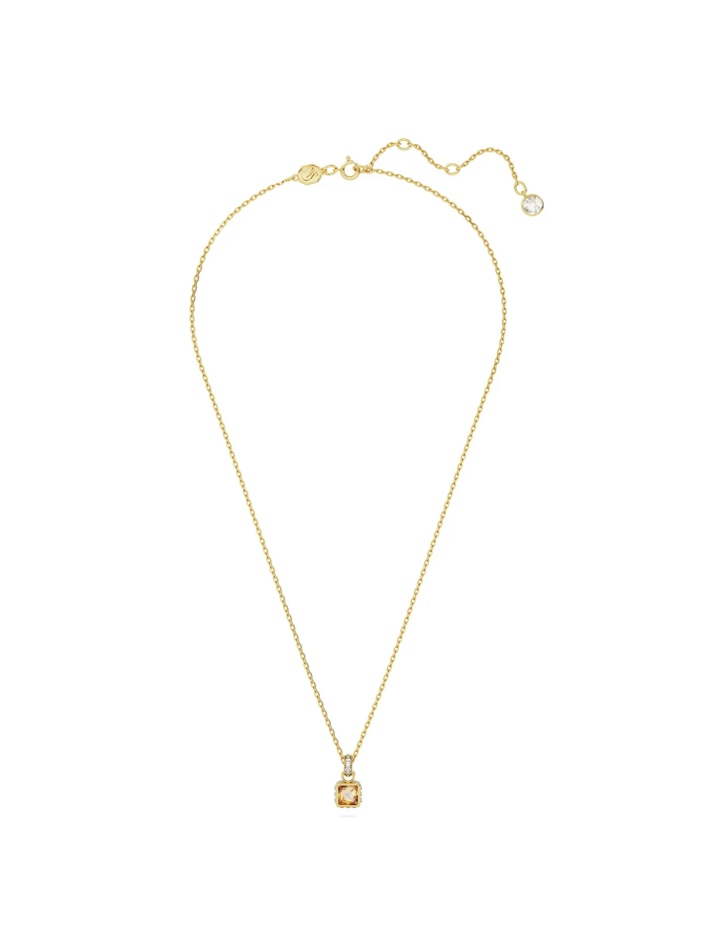 Collier Swarovski Stilla doré jaune