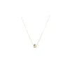 Collier Zag Bijoux acier doré oeil protecteur