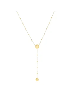 Collier Zag Bijoux Amber acier doré