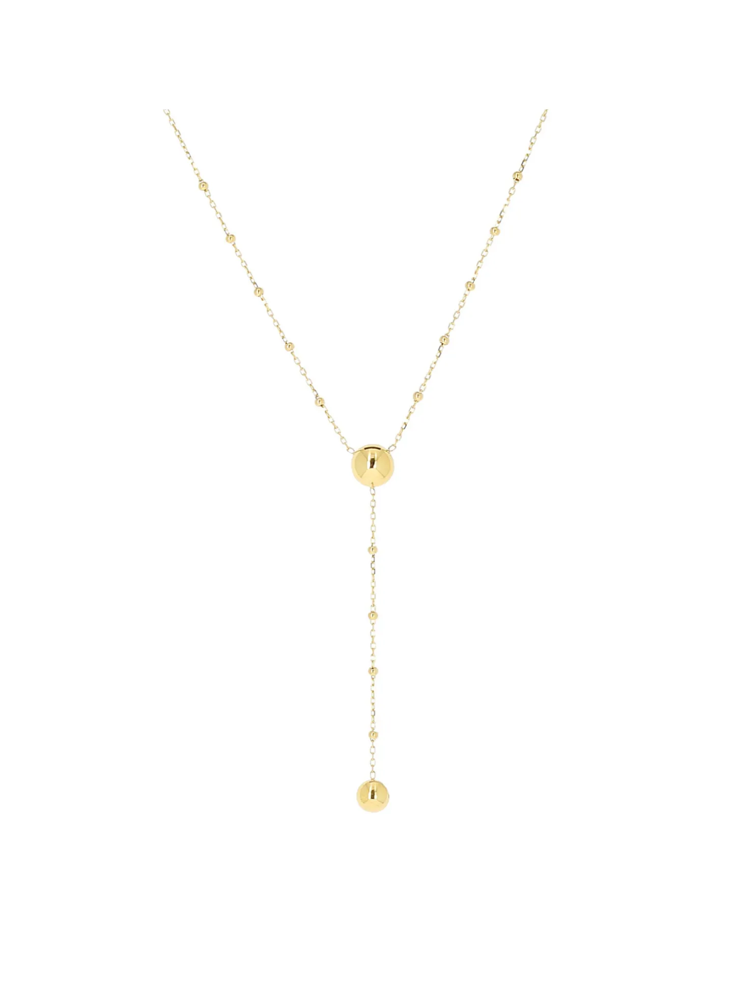 Collier Zag Bijoux Amber acier doré