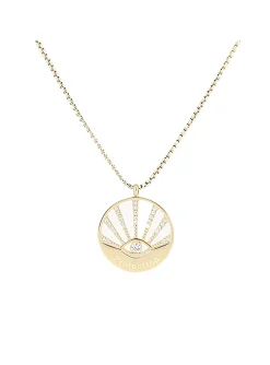 Collier Zag Bijoux Antalya acier doré