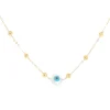 Collier Zag Bijoux Auge acier doré