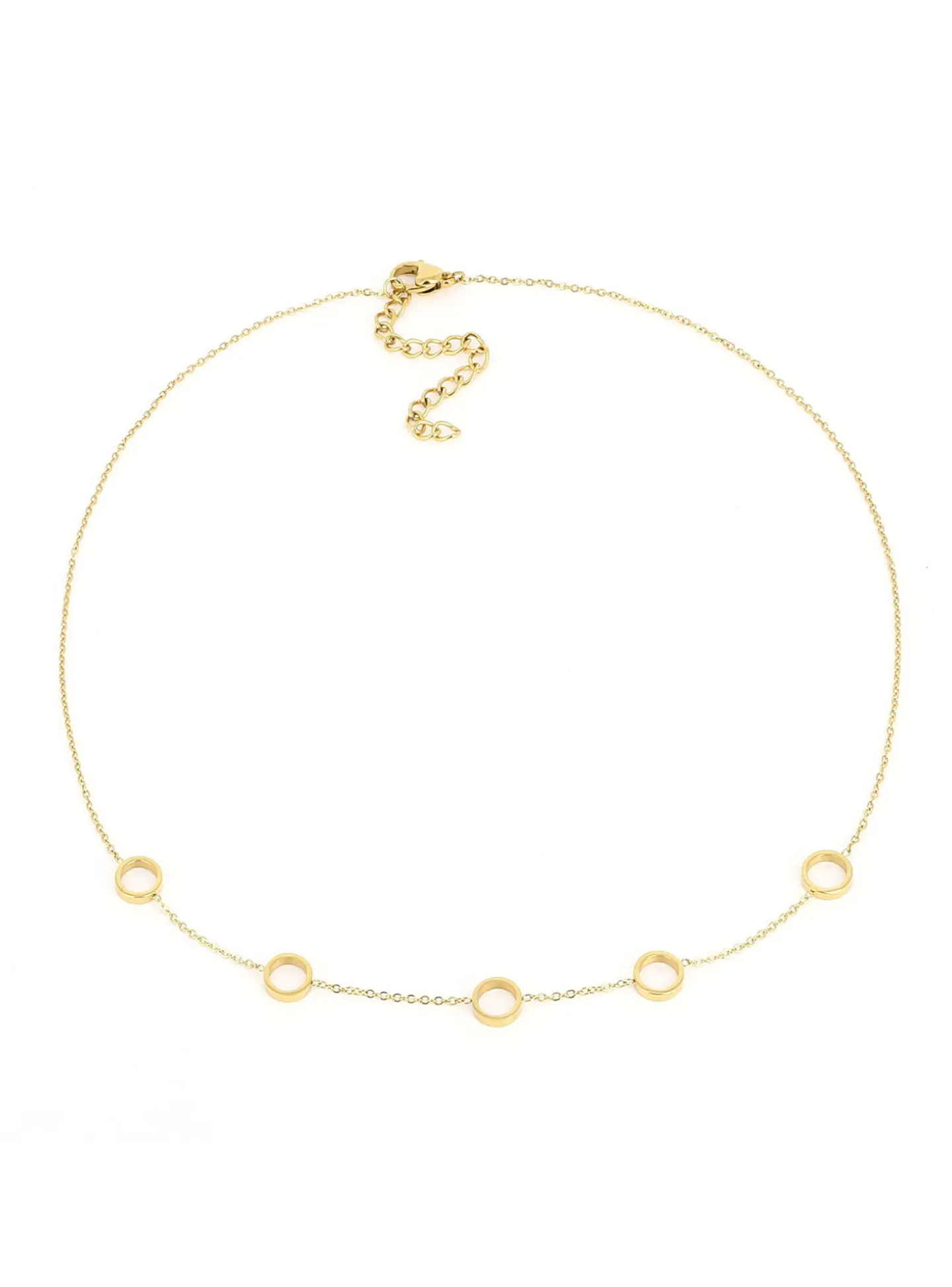Collier Zag Bijoux Cal acier doré