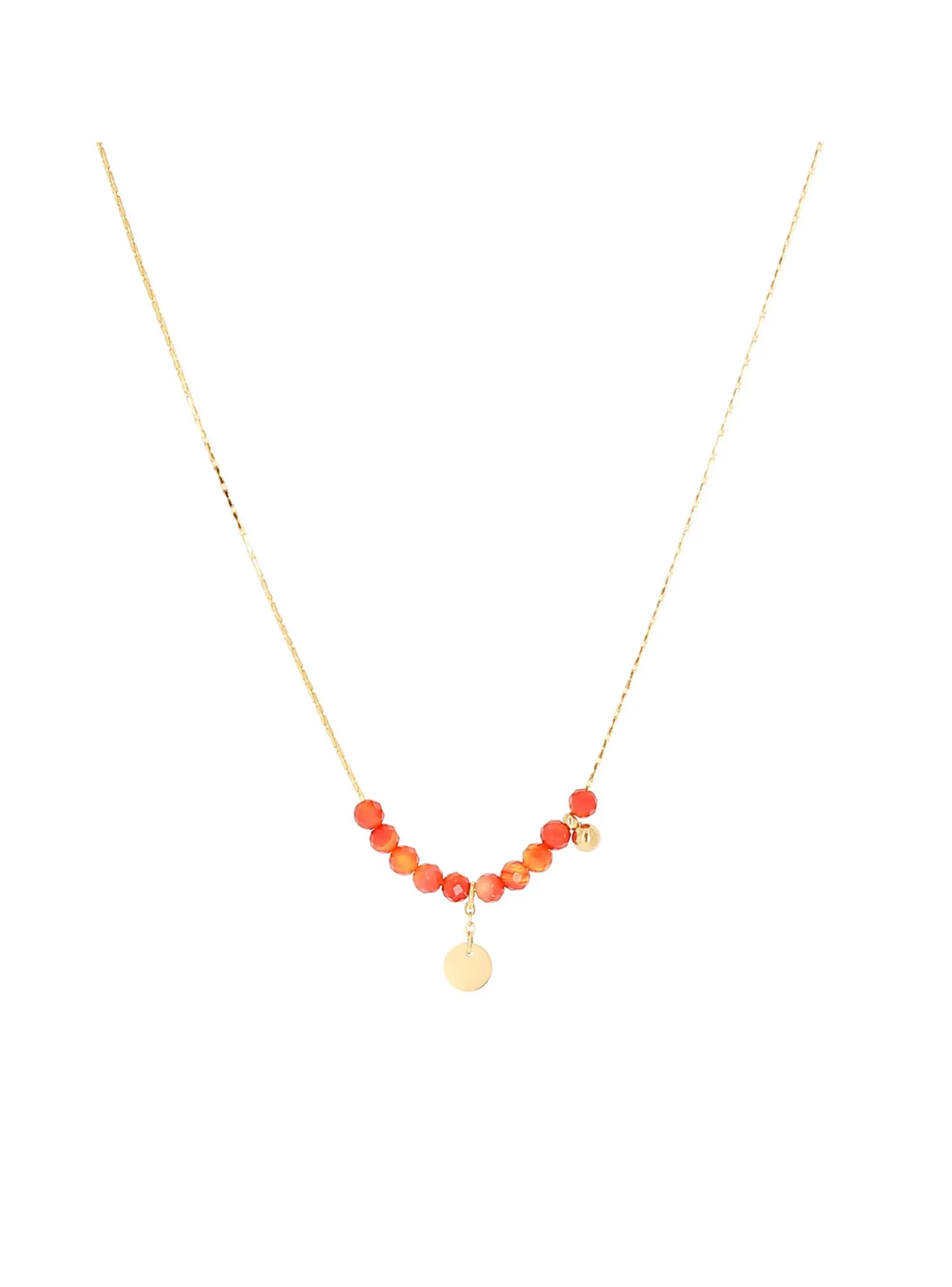 Collier Zag Bijoux Ekel Cornaline