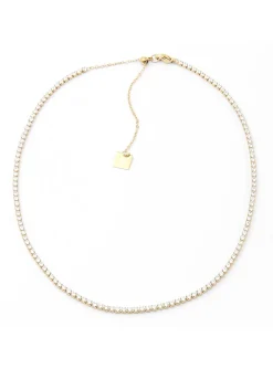 Collier Zag Bijoux Goya rivière oxydes de zirconium