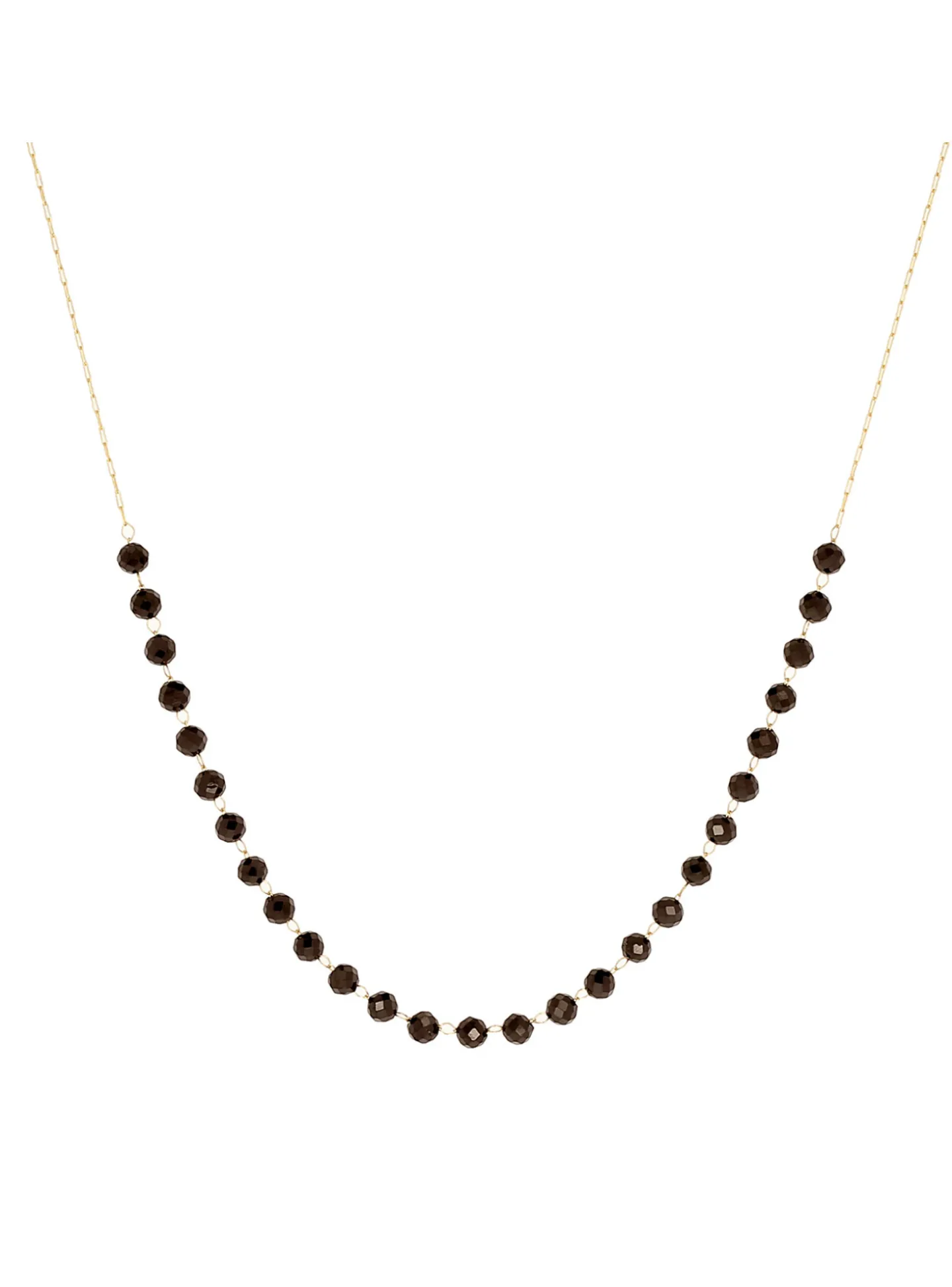 Collier Zag Bijoux Helska en perles noires