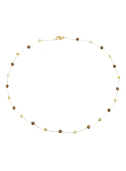 Collier Zag Bijoux Hinaku perles vertes