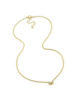 Collier Zag Bijoux Olga acier doré