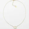 Collier Zag Bijoux Oursin acier doré