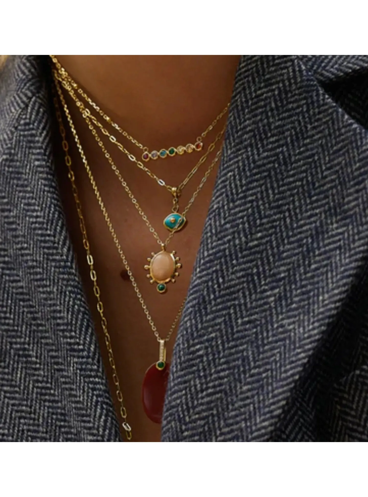 Collier Zag Bijoux Peggie oeil bleu