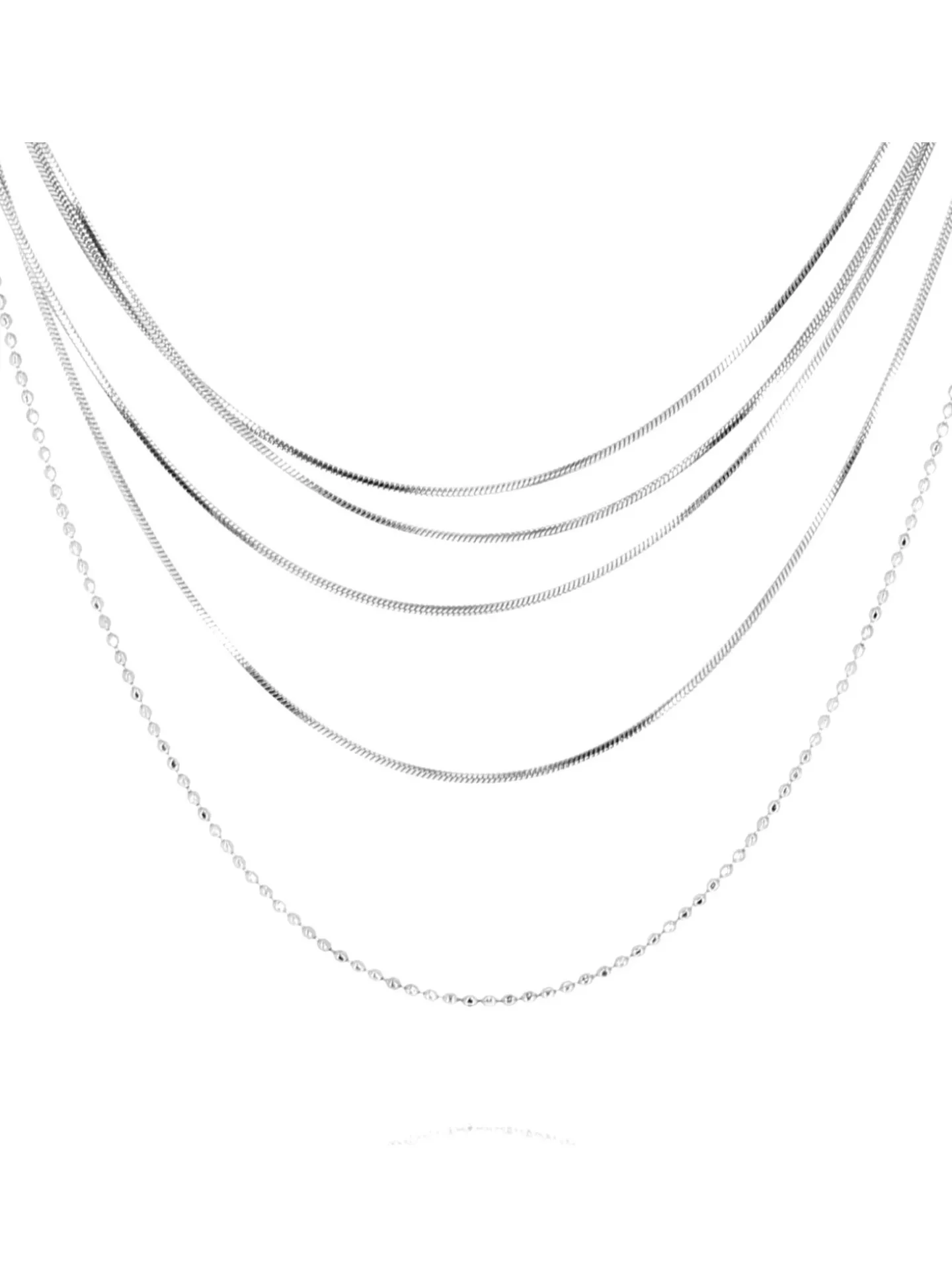 Collier Zag Bijoux Pluriel acier