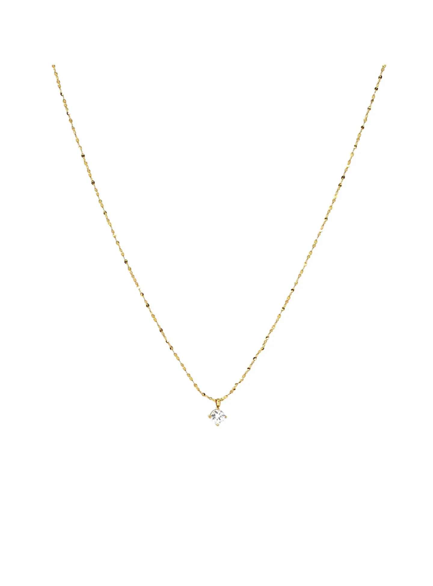 Collier Zag Bijoux Serena solitaire