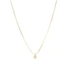 Collier Zag Bijoux solitaire serti clos