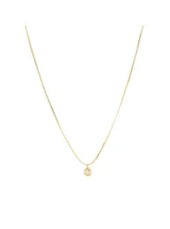 Collier Zag Bijoux solitaire serti clos