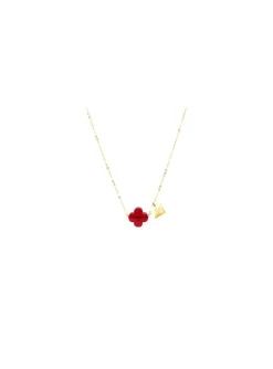 Collier Zag Bijoux Vega rouge