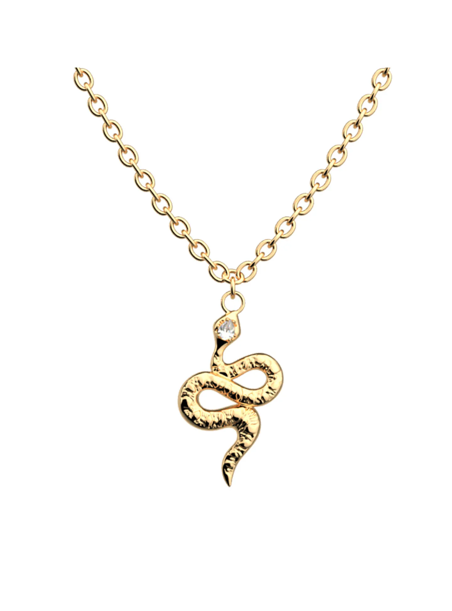 Colliier Les Georgettes Serpent doré_x005f_x000D_16mm