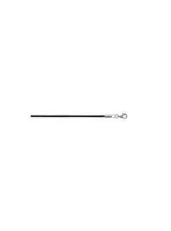 Cordon Brillaxis cuir noir 55 cm
