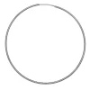 Creoles Brillaxis or blanc fil rond 1.5mm_x005f_x000D_diamètre 60 mm