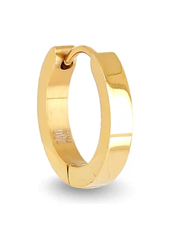 Créole individuelle Zag Bijoux acier doré L