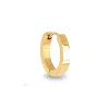 Créole individuelle Zag Bijoux acier doré_x005f_x000D_Taille S (10mm)