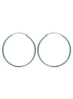 Créoles Brillaxis argent fil rond 1.5_x005f_x000D_35