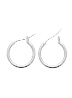 Créoles Brillaxis argent 15mm