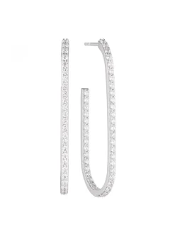 Créoles Sif Jakobs CAPIZZI X-GRANDE_x005f_x000D_argent et oxydes de zirconium