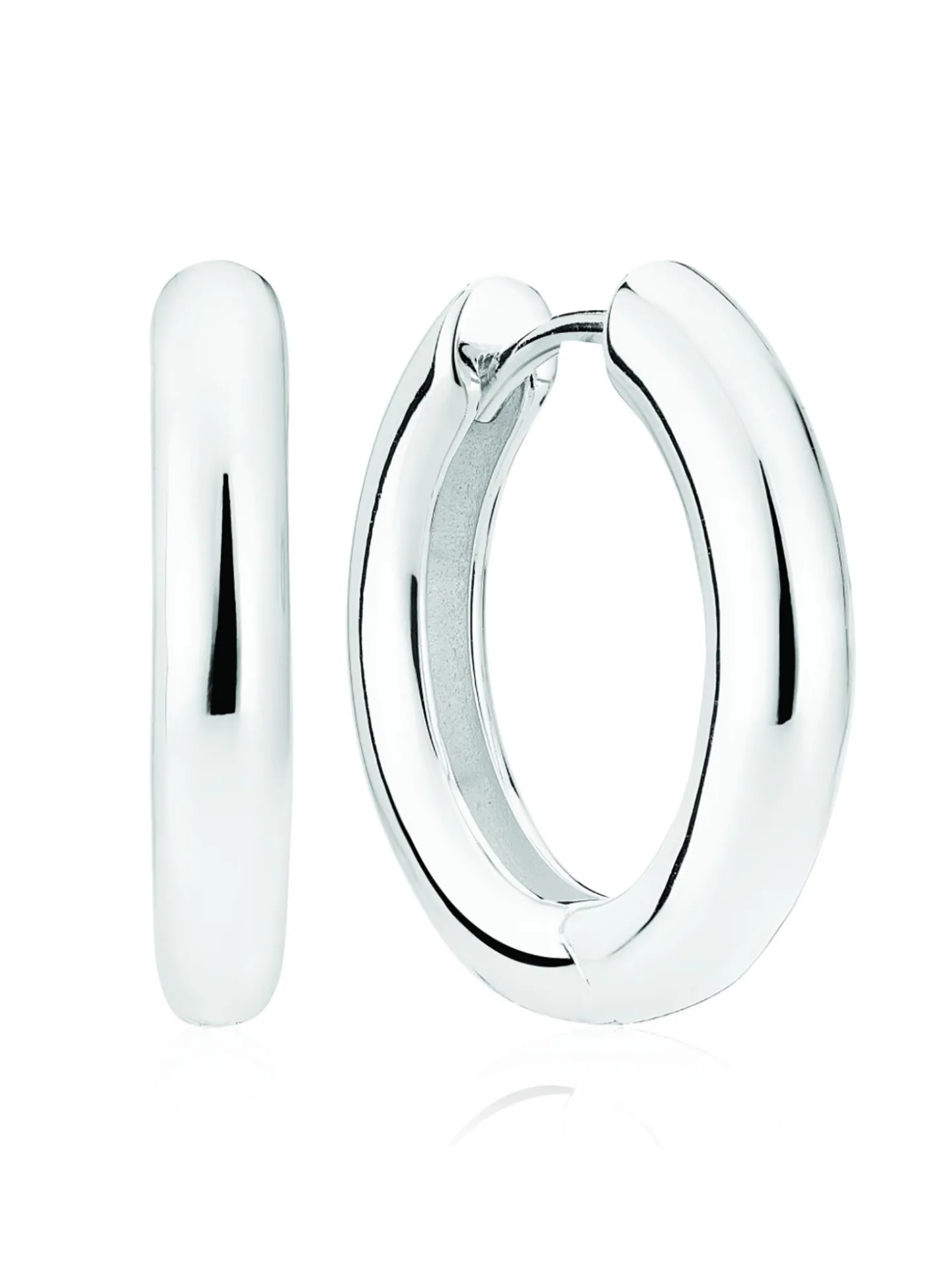 créoles Sif Jakobs Créoles Carrara pianura Medio_x005f_x000D_argent 925/1000