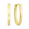 Créoles Sif Jakobs Ellisse Pianura piccolo_x005f_x000D_argent 925/1000 plaqué or jaune 18k