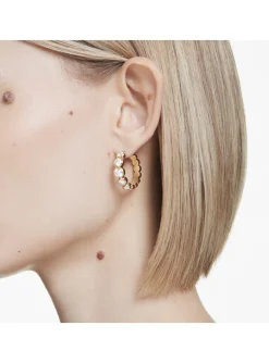 Créoles Swarovski Imber doré