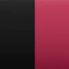 Cuir bague Les Georgettes 12 mm_x005f_x000D_NOIR/MAGENTA