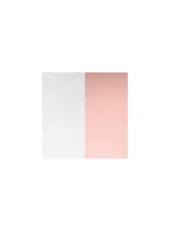 Cuir bracelet Les Georgettes Gris/Rose Clair 25 mm