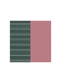 Cuir manchette Les GEorgettes 25 mm_x005f_x000D_MOUSSE DOREE/VIEUX ROSE