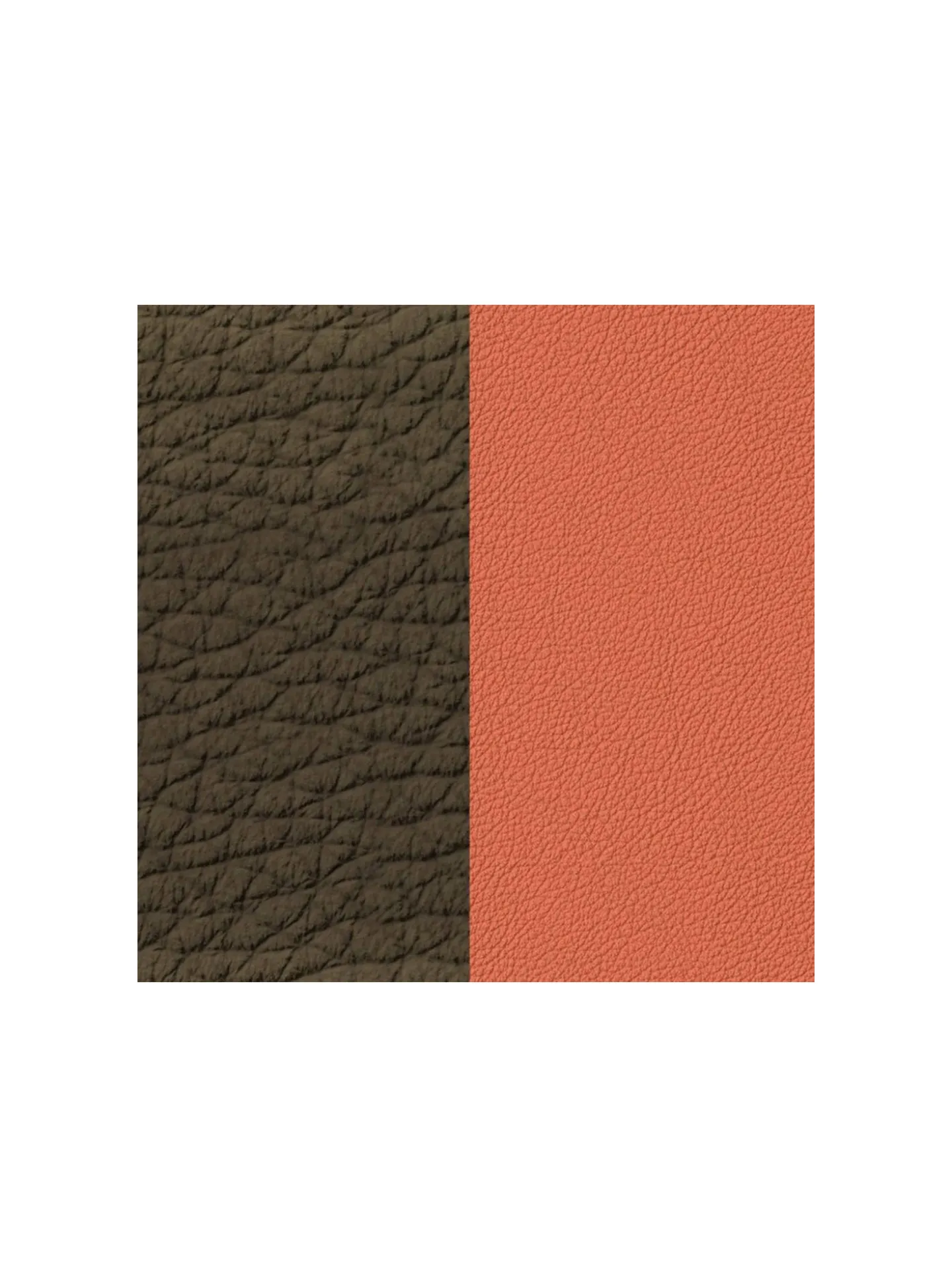Cuir manchette Les Georgettes blush/bronze 40mm