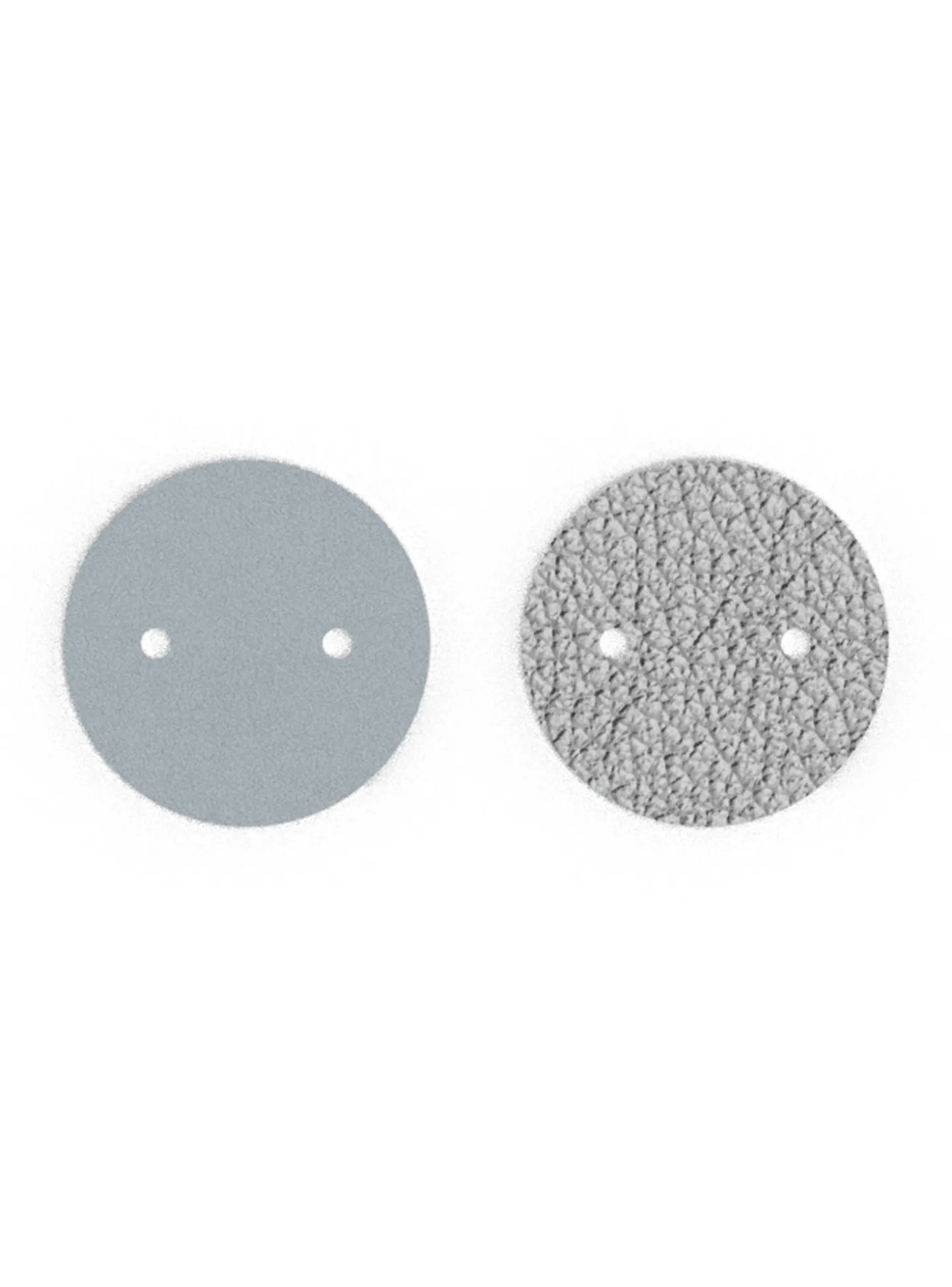 Cuir pendentif Les Georgettes_x005f_x000D_cristal bleu/disco 25mm